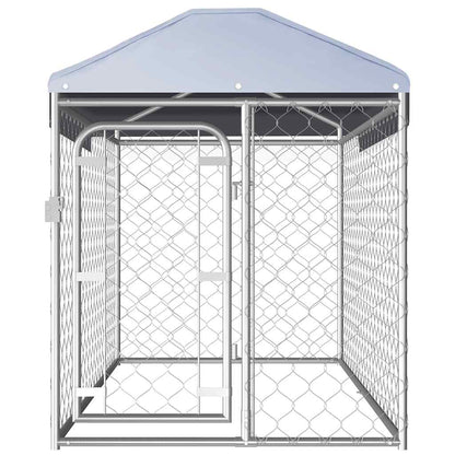 Perrera De Exterior Con Techo 200x100x125 Cm_2