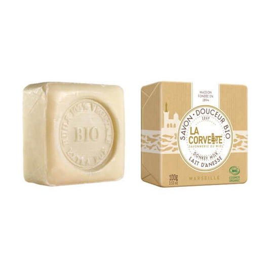 Sabonete Natural de Leite de Burra Biológico La Corvette 100g