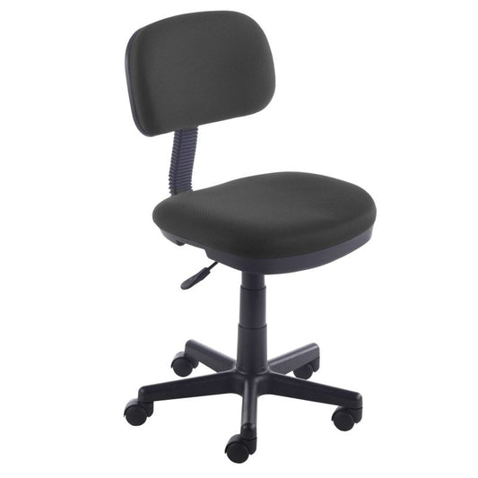 Silla De Estudio Juvenil Lion Pvc, Negro, 53 X 77a89 X 53cm_0