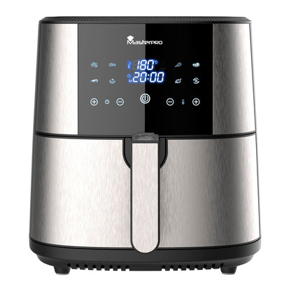 Freidora De Aire Sin Aceite Con Capacidad De 6l Y 1800w De Potencia Con Pantalla Led Táctil Con 8 Funciones_0