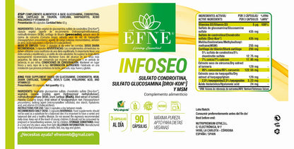 Infoseo Sulfato Condroitina, Sulfato Glucosamina (dri-kon) Y Msm_1