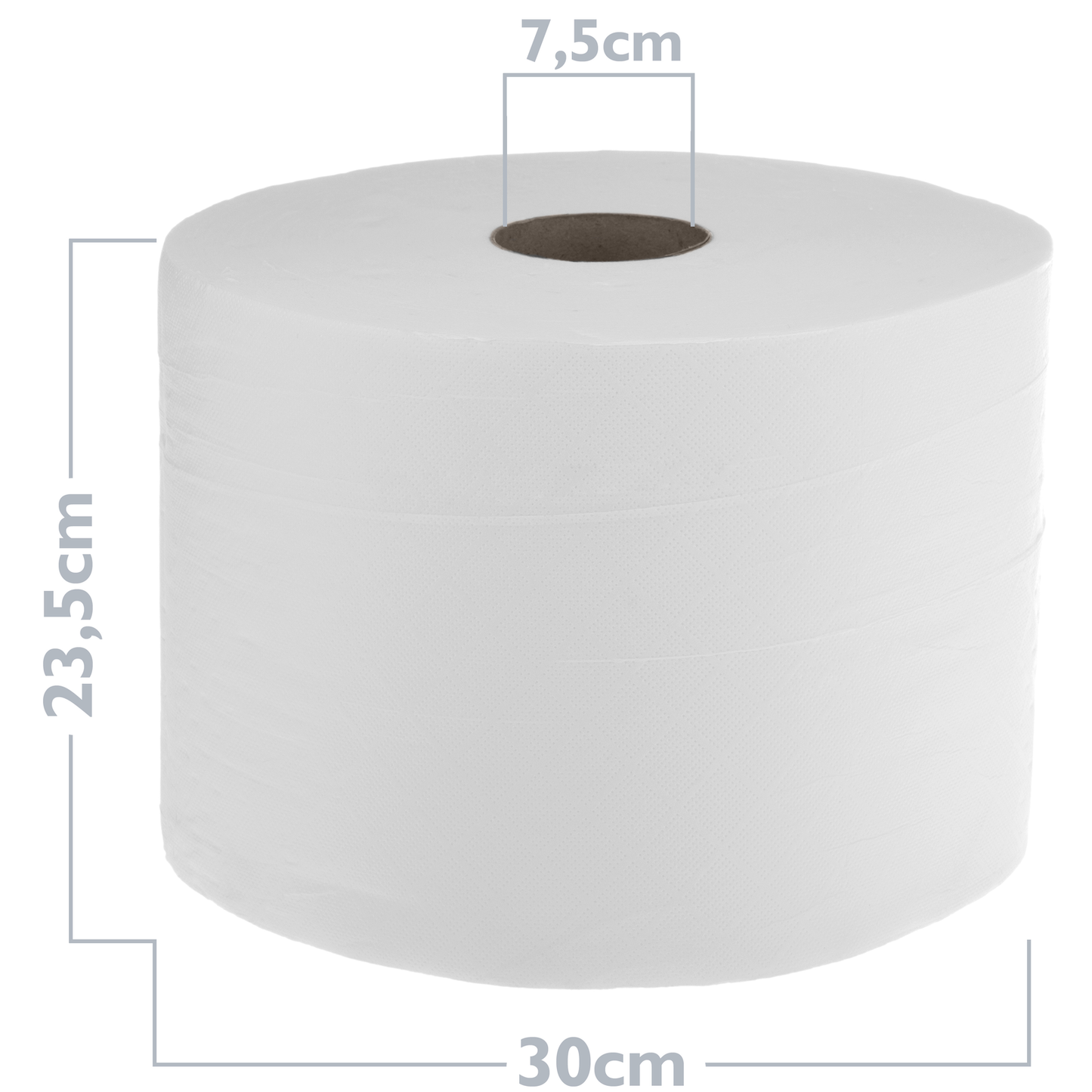 Rollo Bobina Industrial Maxi Papel Laminado De Doble Capa 2 Unidades_1