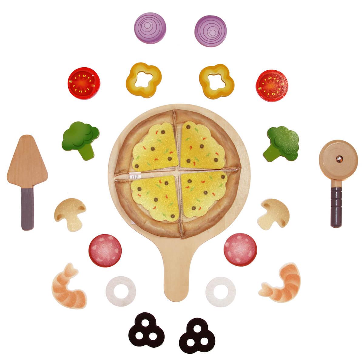 Set Juego Pizza Hape_2