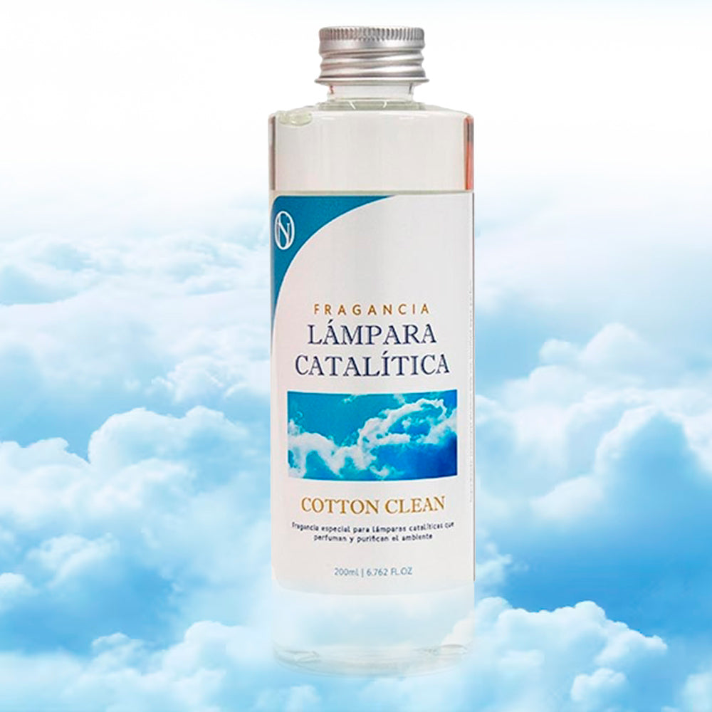 Fragancia Para Lámpara Catalítica Aroma Cotton Clean (500ml) - Elimina Malos Olores, Perfuma Y Limpia El Ambiente_1