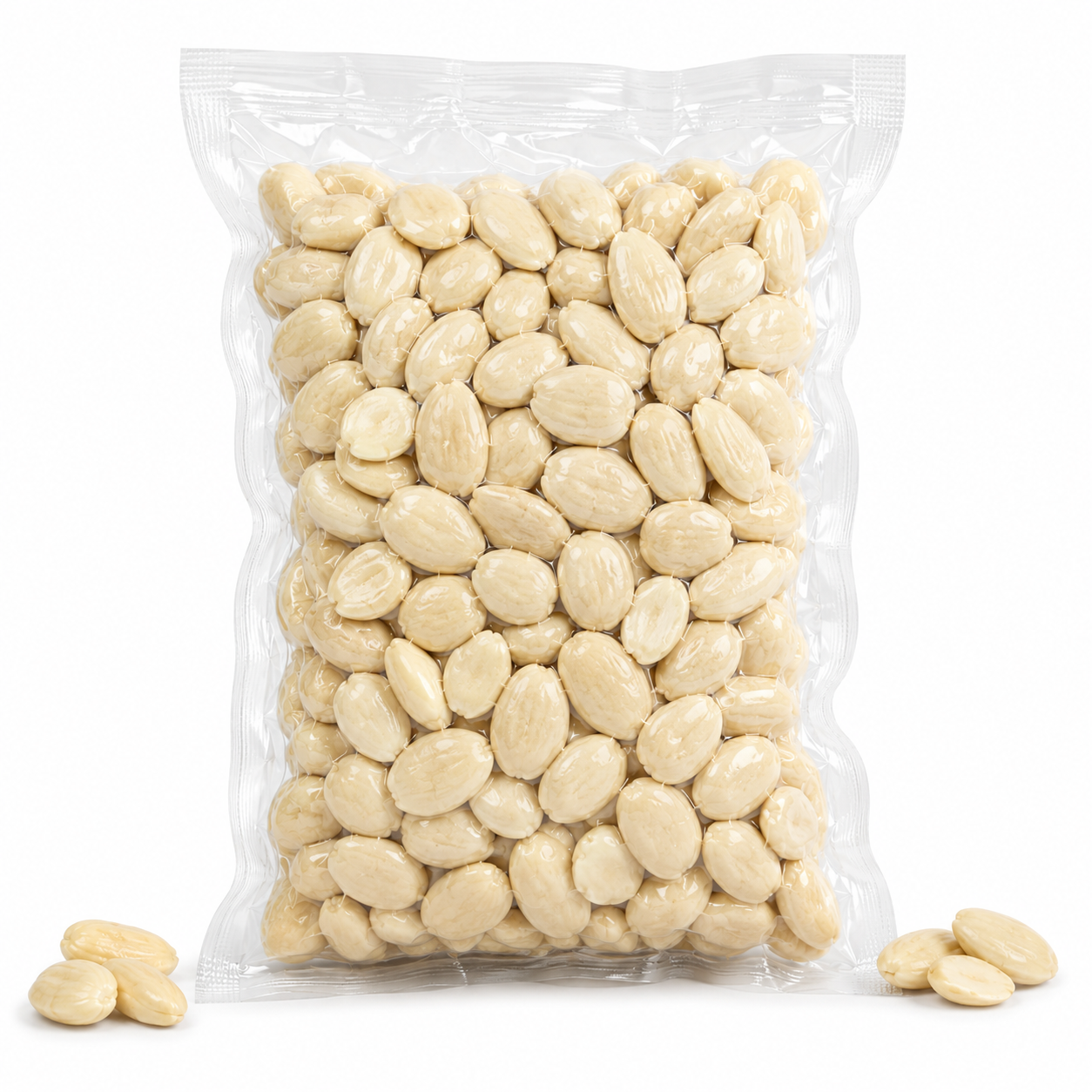 Almendras Peladas Queen Marcona Bio - Envasadas Al Vacío - 800 G | Fruto Seco Ecológico Premium, Snack Vegano Natural_0