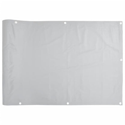 Pantalla De Privacidad De Balcón Pvc Gris 1000x90 Cm / Vetonek_1