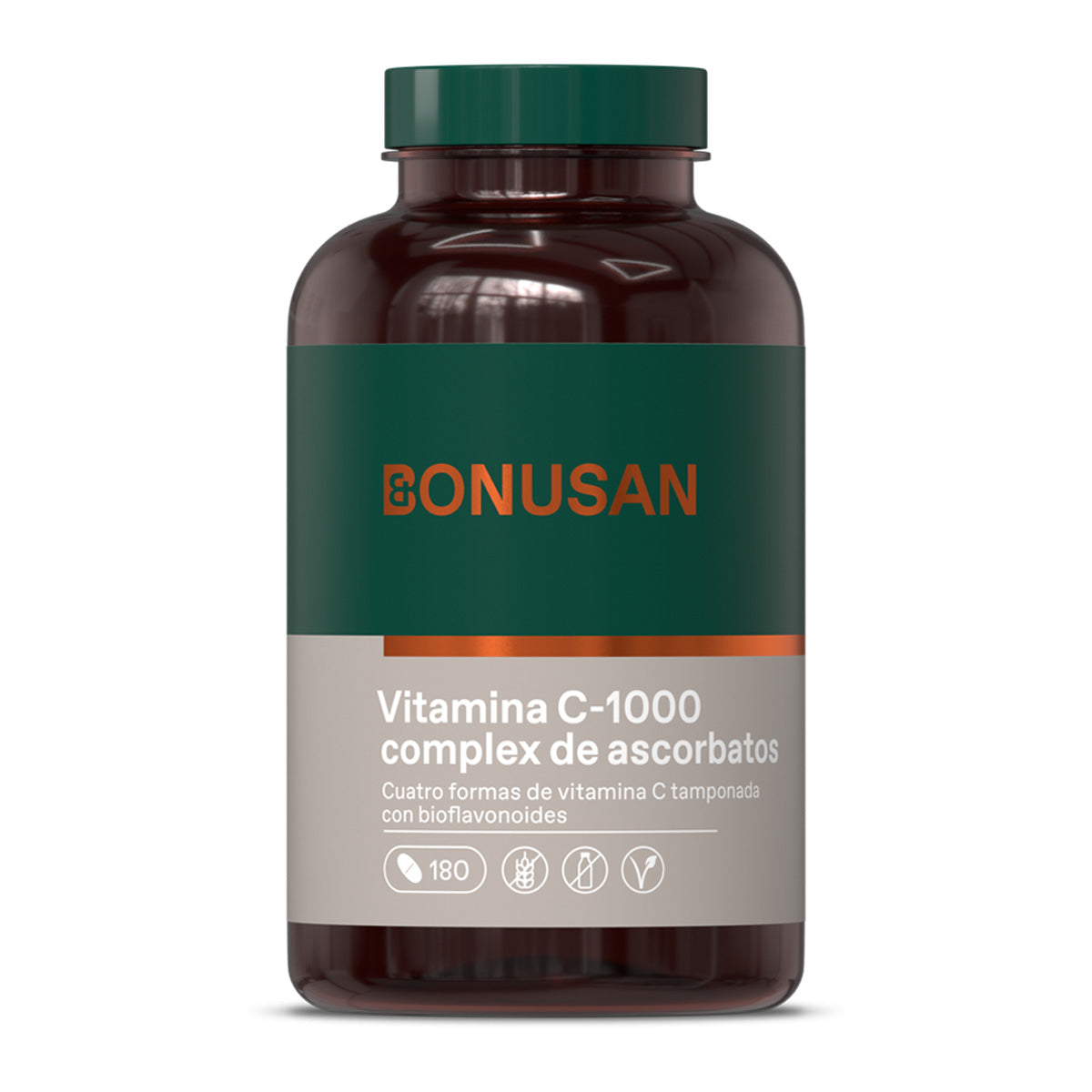 Complexo de ascorbato de vitamina C-1000 Bonusan 180 comprimidos