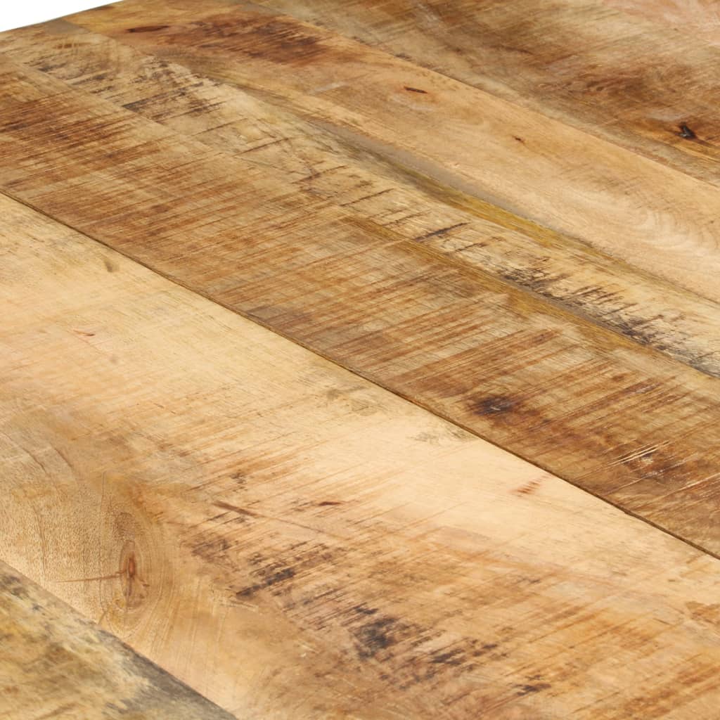 Mesa De Comedor Madera De Mango Rugosa 200x100x76 Cm_4