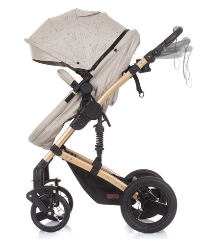 Carrito De Bebé Camea Trío Convertible Con Bolso Sand_2