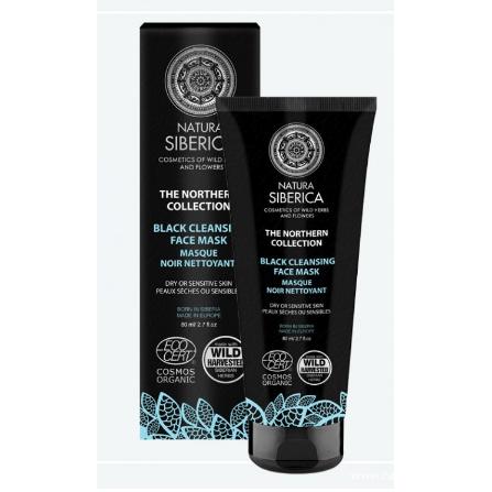 Máscara Facial Preta Natura Siberica 80 ml