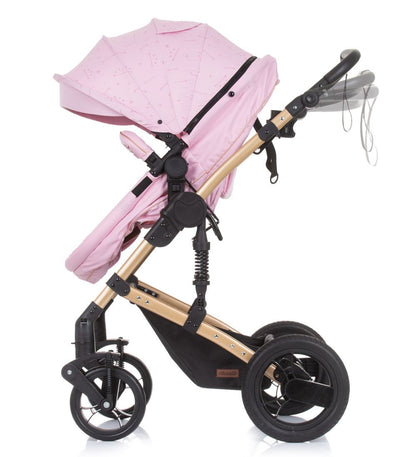 Carrito De Bebé Camea Trío Convertible Con Bolso Rose Water_2
