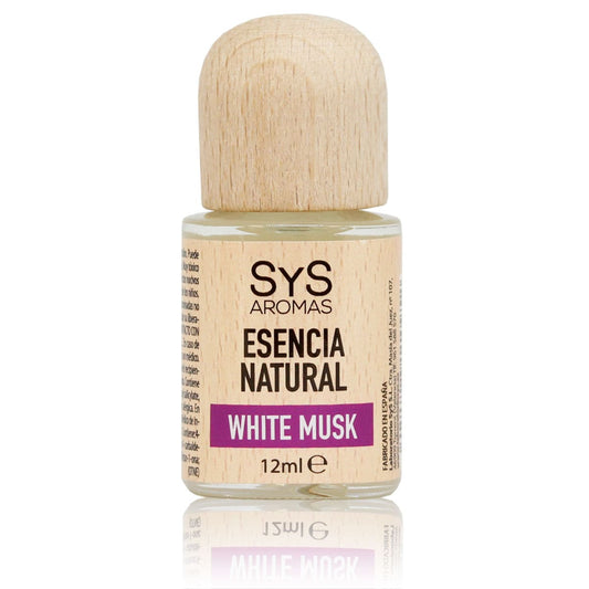 Esencia Natural White Musk 12 ml SYS Aromas | Aroma Almizcle Blanco | Difusores y Aromaterapia_0