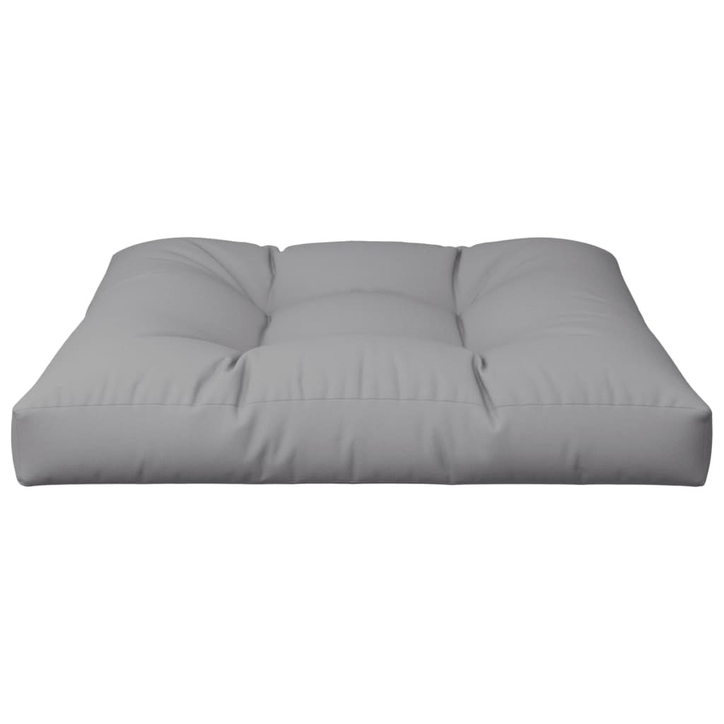 Vidaxl Cojín Para Sofá De Palets De Tela Gris 70x70x12 Cm_3