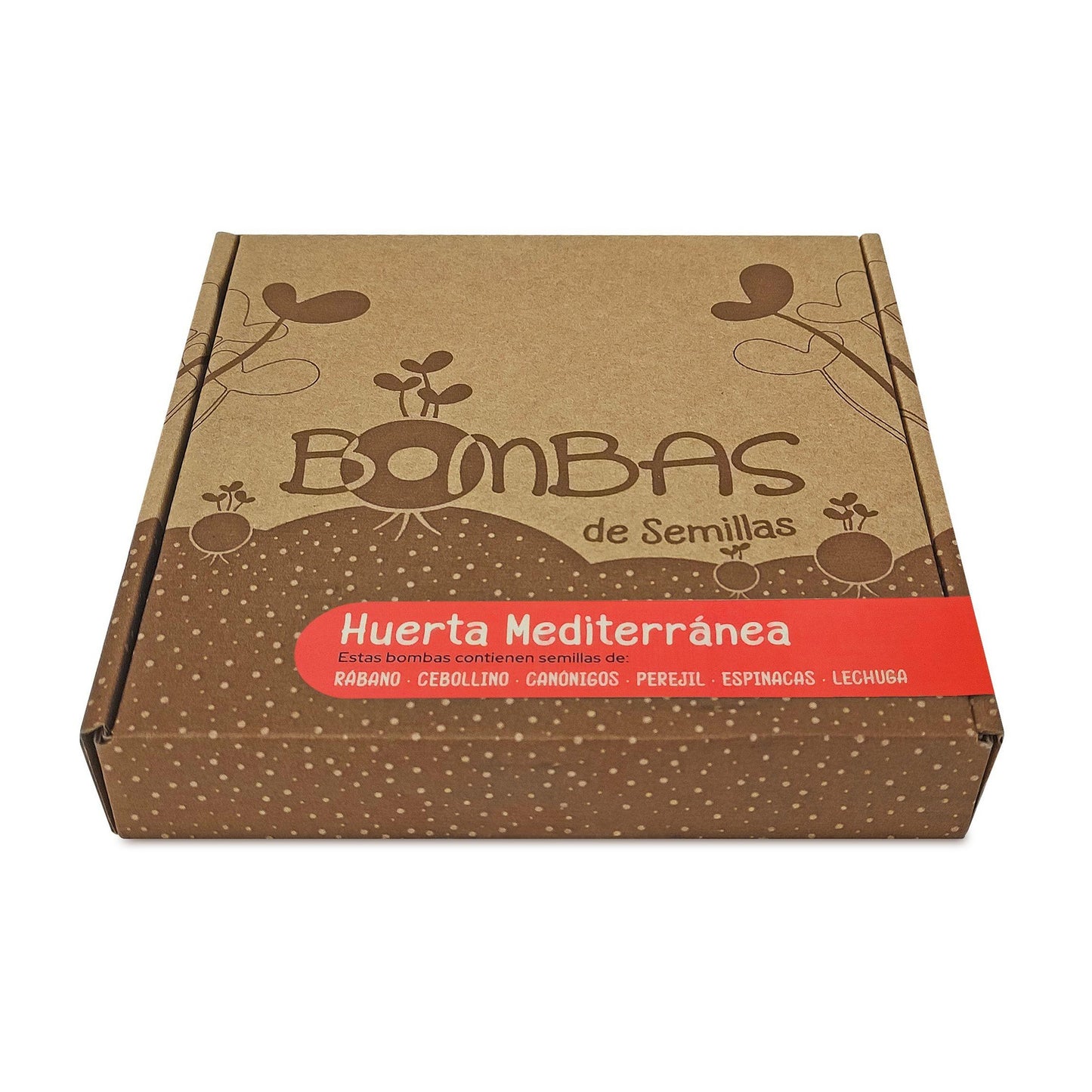 Bombas de sementes para jardim mediterrânico