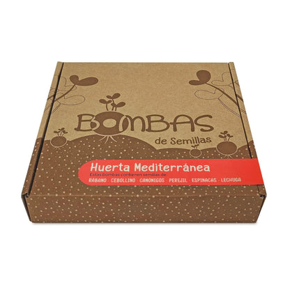 Bombas de sementes para jardim mediterrânico