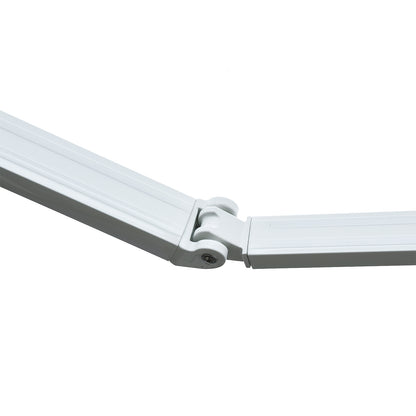 Outsunny Toldo Manual Plegable De Aluminio Ángulo Ajustable Manivela 2,95x2,5m_3