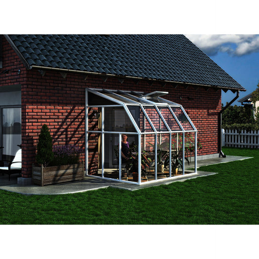 Pérgola fechada para solário 262x200 cm 