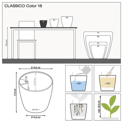 Lechuza Macetero Classico Color 18 All-in-one Blanco_2