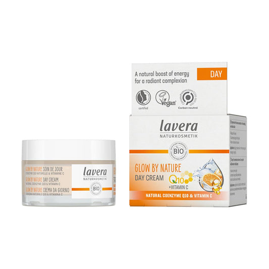 Q10 Creme de dia Vit C glow by nature, Lavera 50 ml