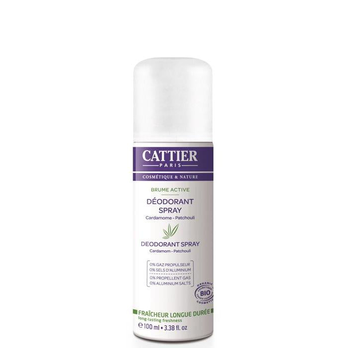 Brume Active Cattier desodorizante sem álcool 100 ml