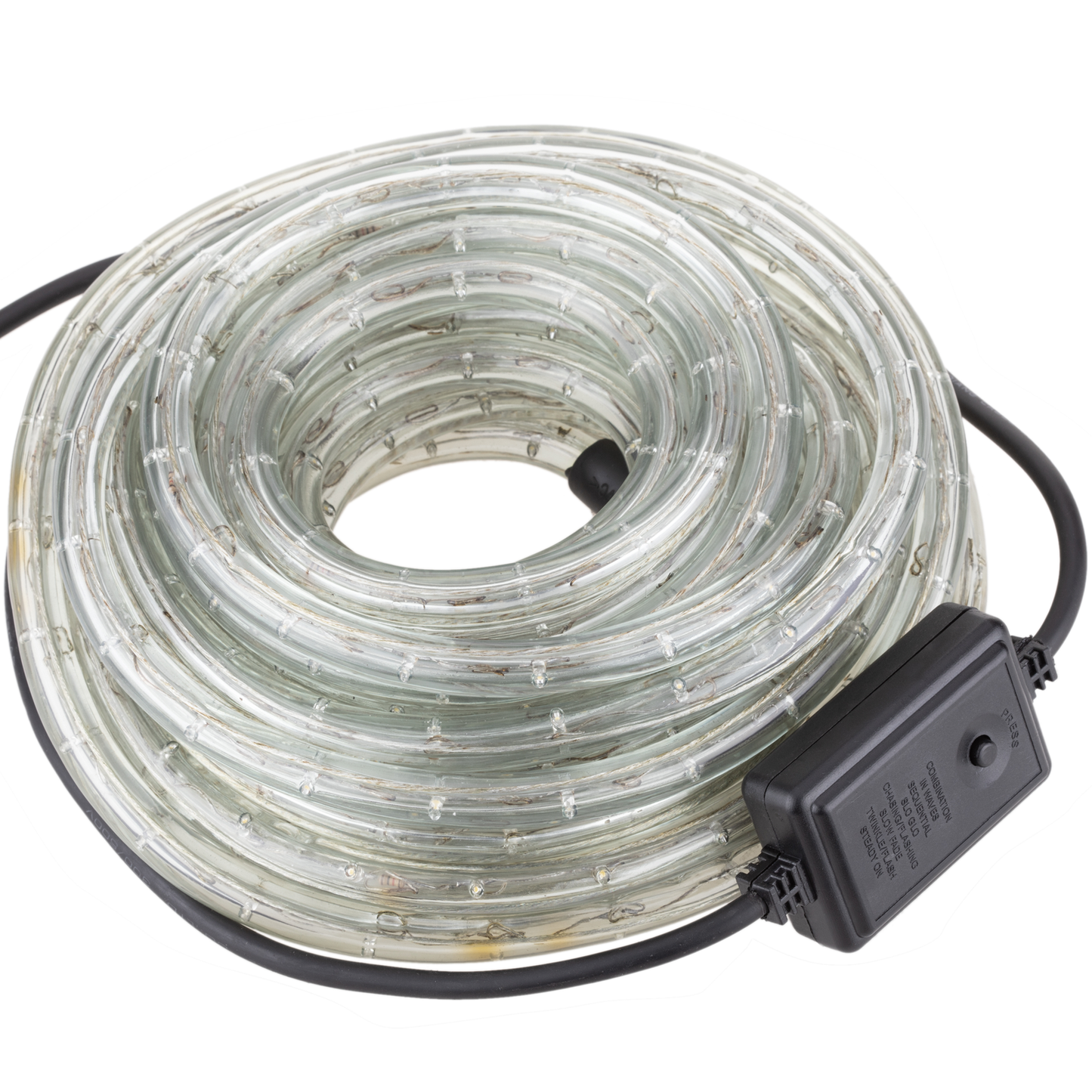 Guirnalda De Luces Led De 10 M De Color Blanco Y Con 8 Efectos De Luz Recubierta De Pvc Y Apta Para Exteriores 220 V 50 Hz_2