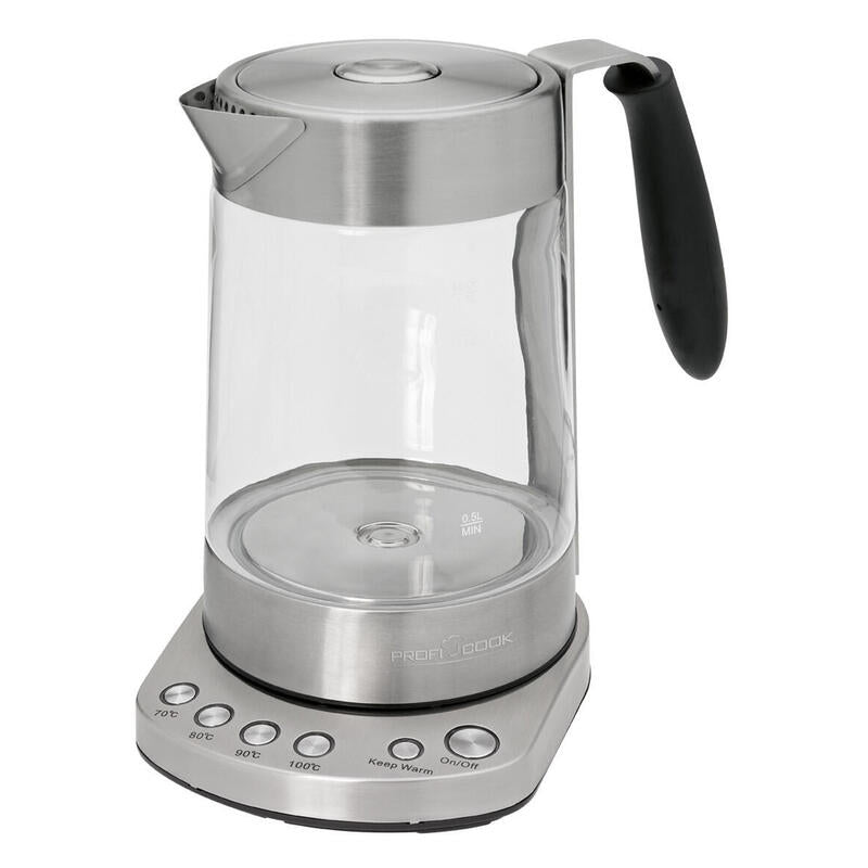 Hervidor De Agua Clatronic Pc-wks 1020 G (3000w 1.7l, Color Inox)_0
