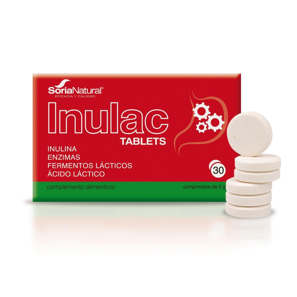 Inulac Soria Natural, 30 comprimidos