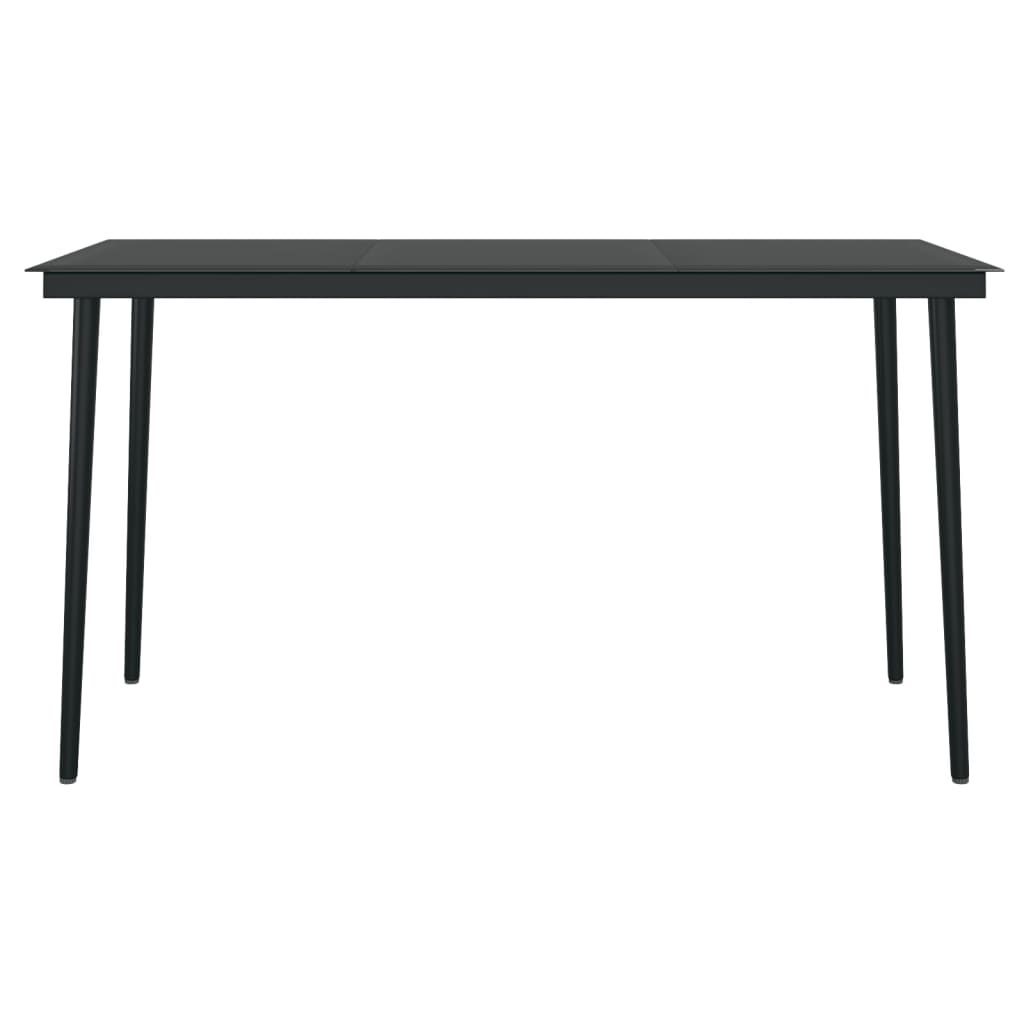 Vidaxl Juego De Comedor De Jardín 5 Piezas Gris_5
