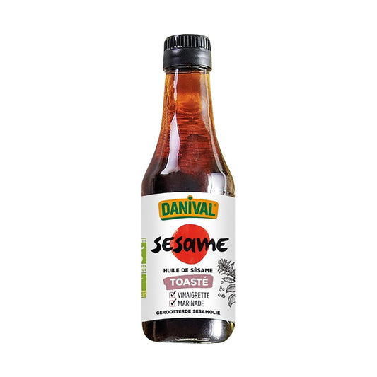 Óleo de Sésamo Torrado Biológico, Danival, 250 ml