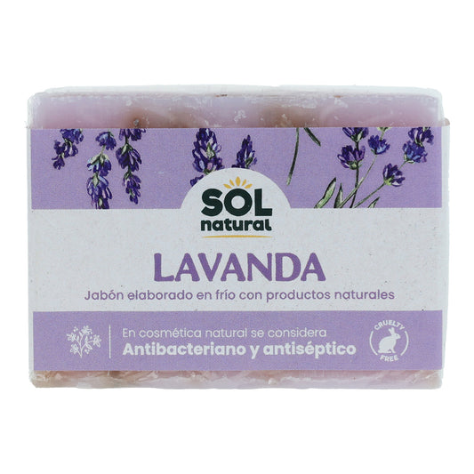 Sabonete natural de lavanda Sol Natural 100 g