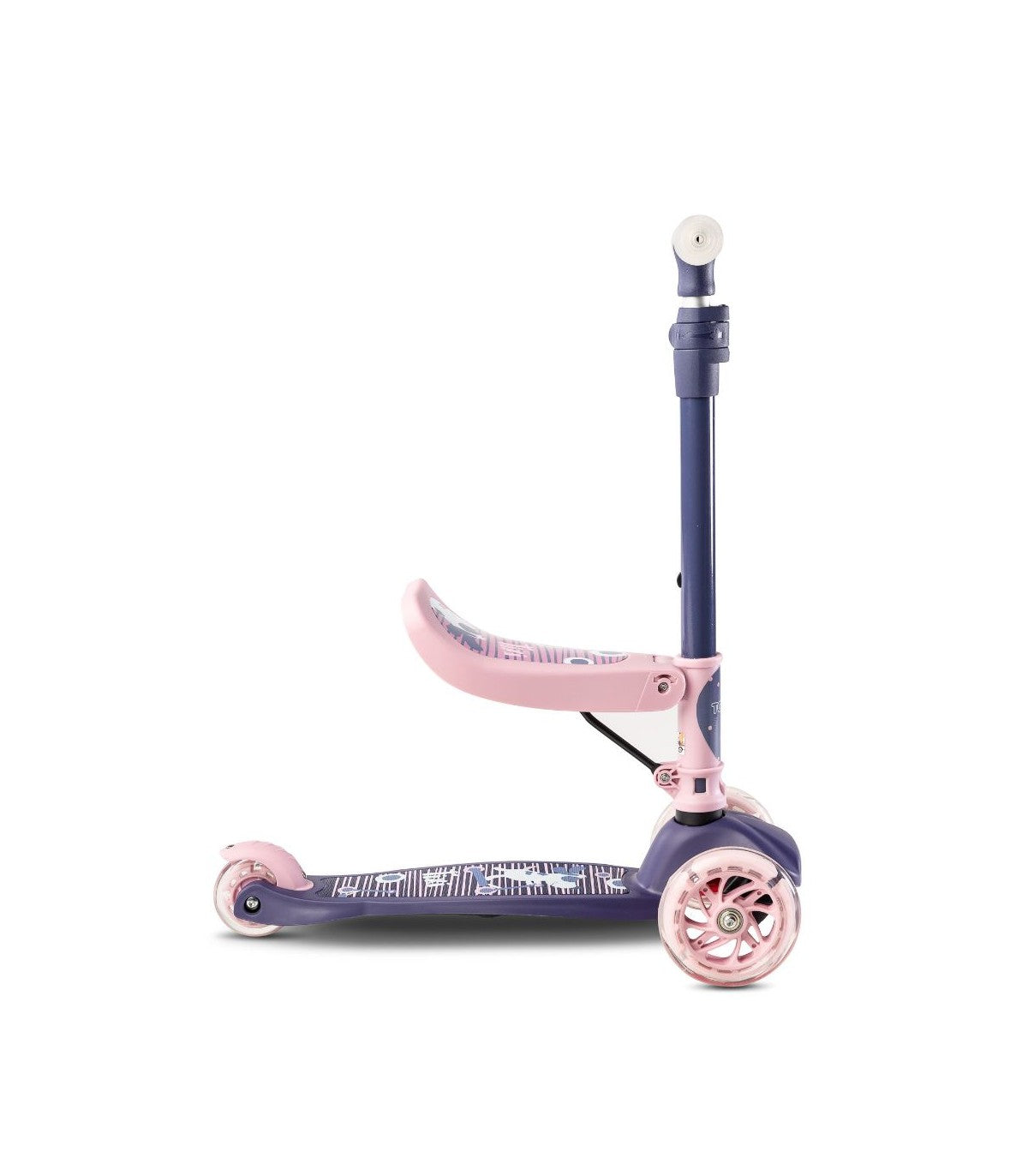 Patinete Tixi Rosa Desde 2 A 12 Años_2