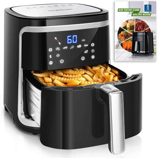 Fritadeira a Ar Aigostar Box 7L 1900W Prata