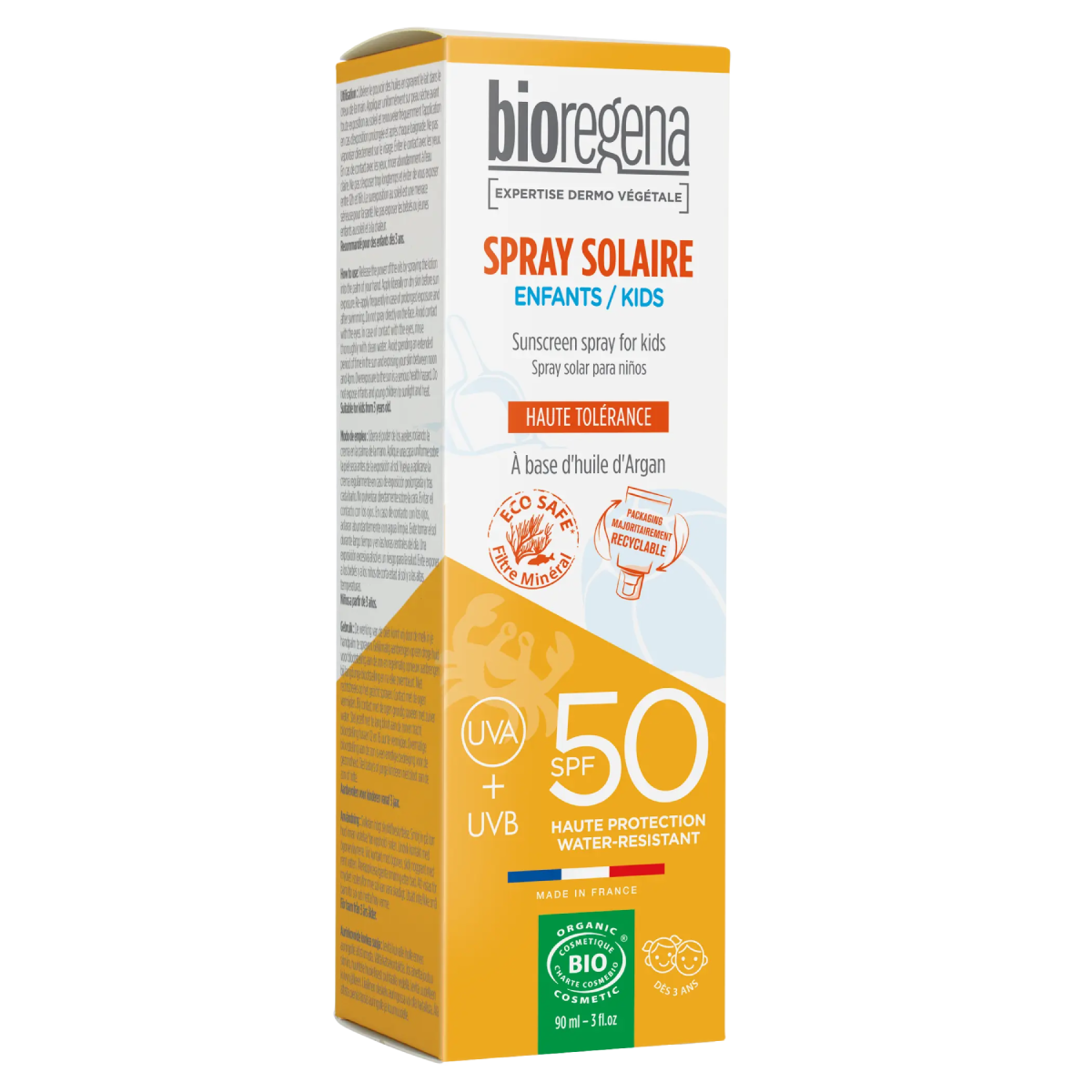 Bioregena Protetor Solar Infantil FPS 50 Spray 90 ml