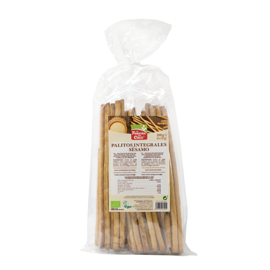 Palitos de Pão Integral com Sésamo La Finestra Sul Cielo 200 g