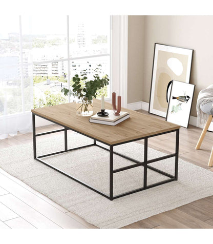 Mesa De Centro Malena Acabado Natural, 40cm(alto) 100cm(ancho) 60cm(fondo)._0