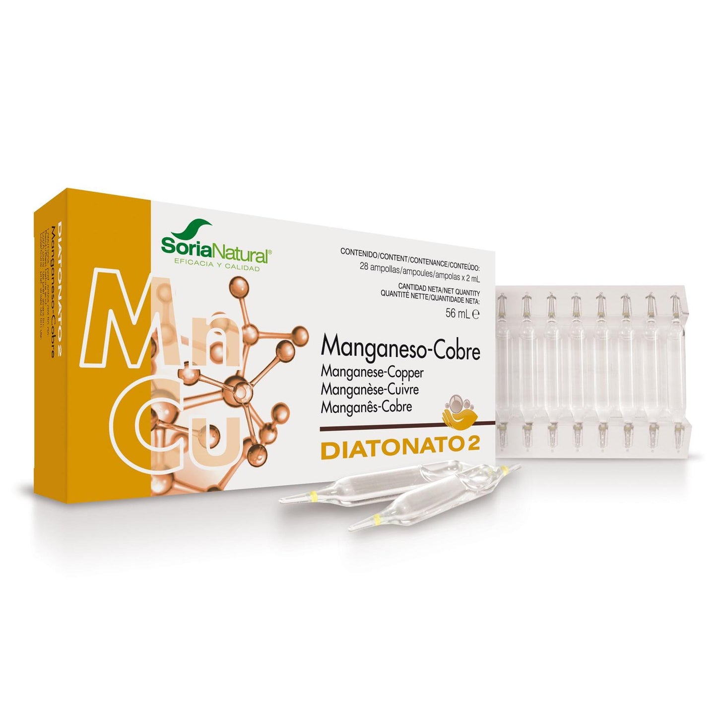 Diatonato 2 Mn-Cu Soria Natural 28 frascos