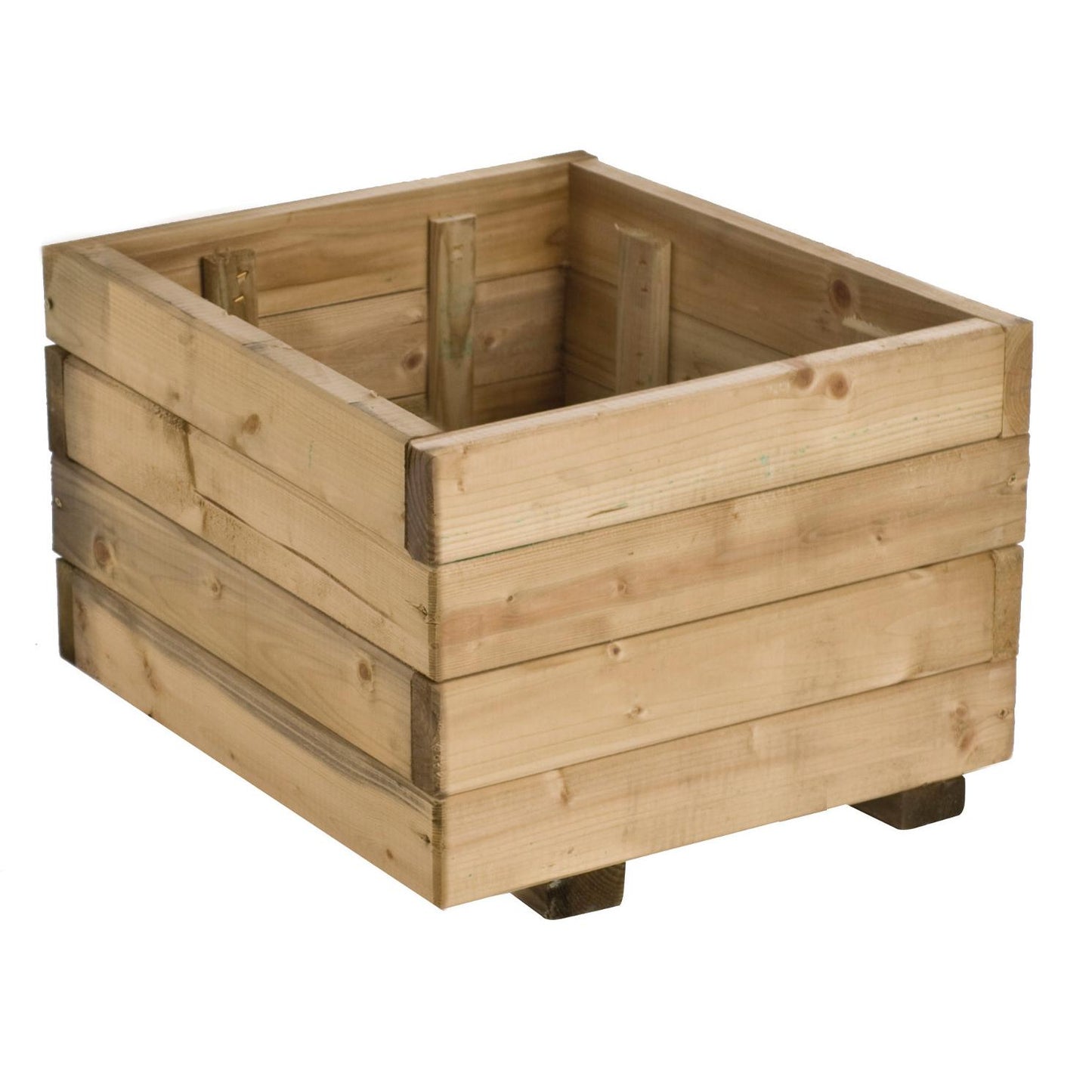 Floreira quadrada em madeira 30 L