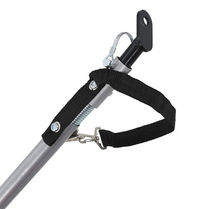Vidaxl Remolque De Bicicleta Para Mascotas Naranja Y Gris_4