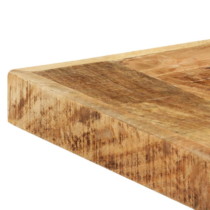 Mesa De Comedor De Madera Maciza De Mango 200x100x75 Cm_3