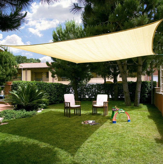 Kit de toldo quadrado Sunnet 3,6 x 3,6 m bege Nortene