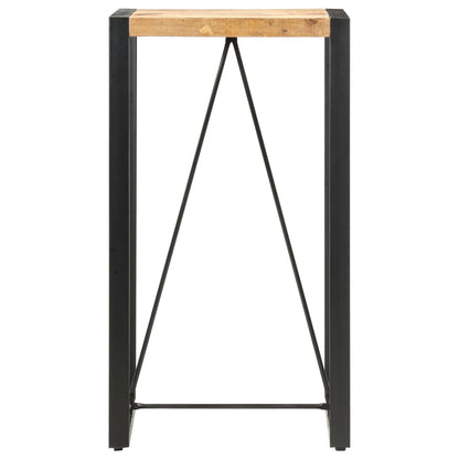 Mesa Alta De Cocina De Madera Maciza De Mango 60x60x110 Cm_0