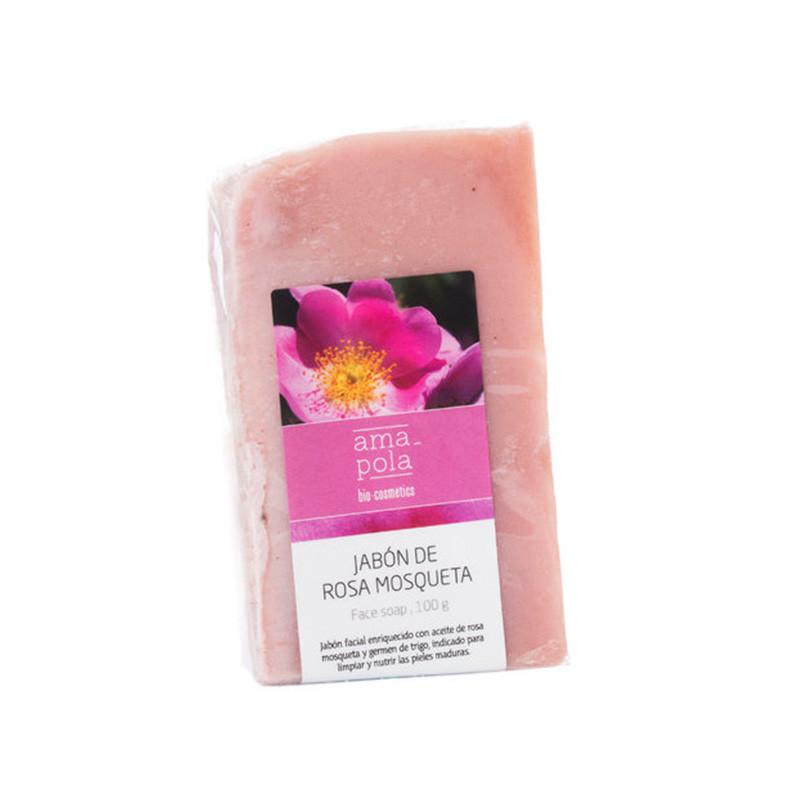 Sabonete natural de rosa mosqueta Amapola Biocosmetics 100 g