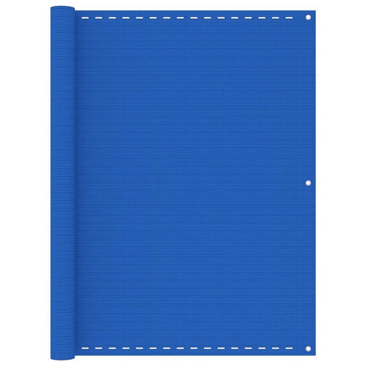 Vidaxl Toldo Para Balcón Hdpe Azul 120x500 Cm_0