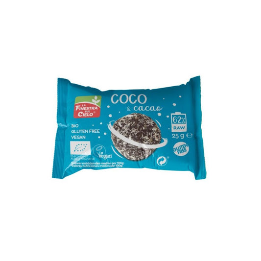 Bola energética Coco &amp; Cacau La Finestra Sul Cielo 25 g
