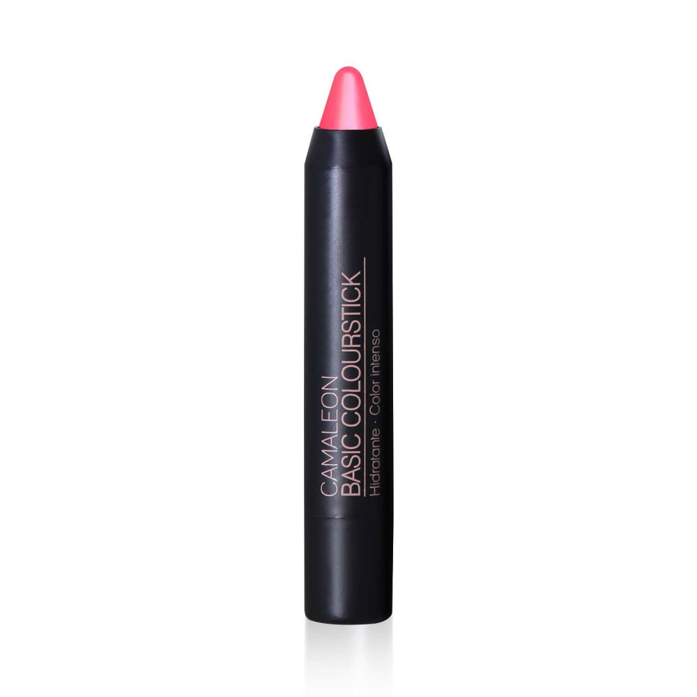 Pintalabios Fucsia Flúor Basic Colourfun 4g Camaleon Cosmetics_0