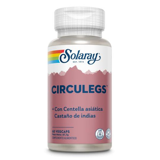 CircuLegs Solaray, 60 cápsulas