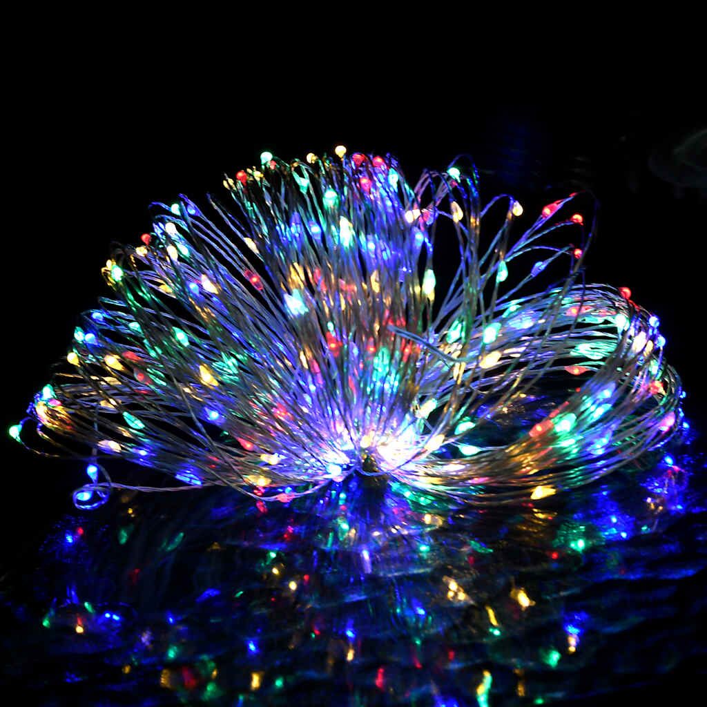 Vidaxl Tira De Luces Led Con 150 Led Pvc Multicolor 15 M_2