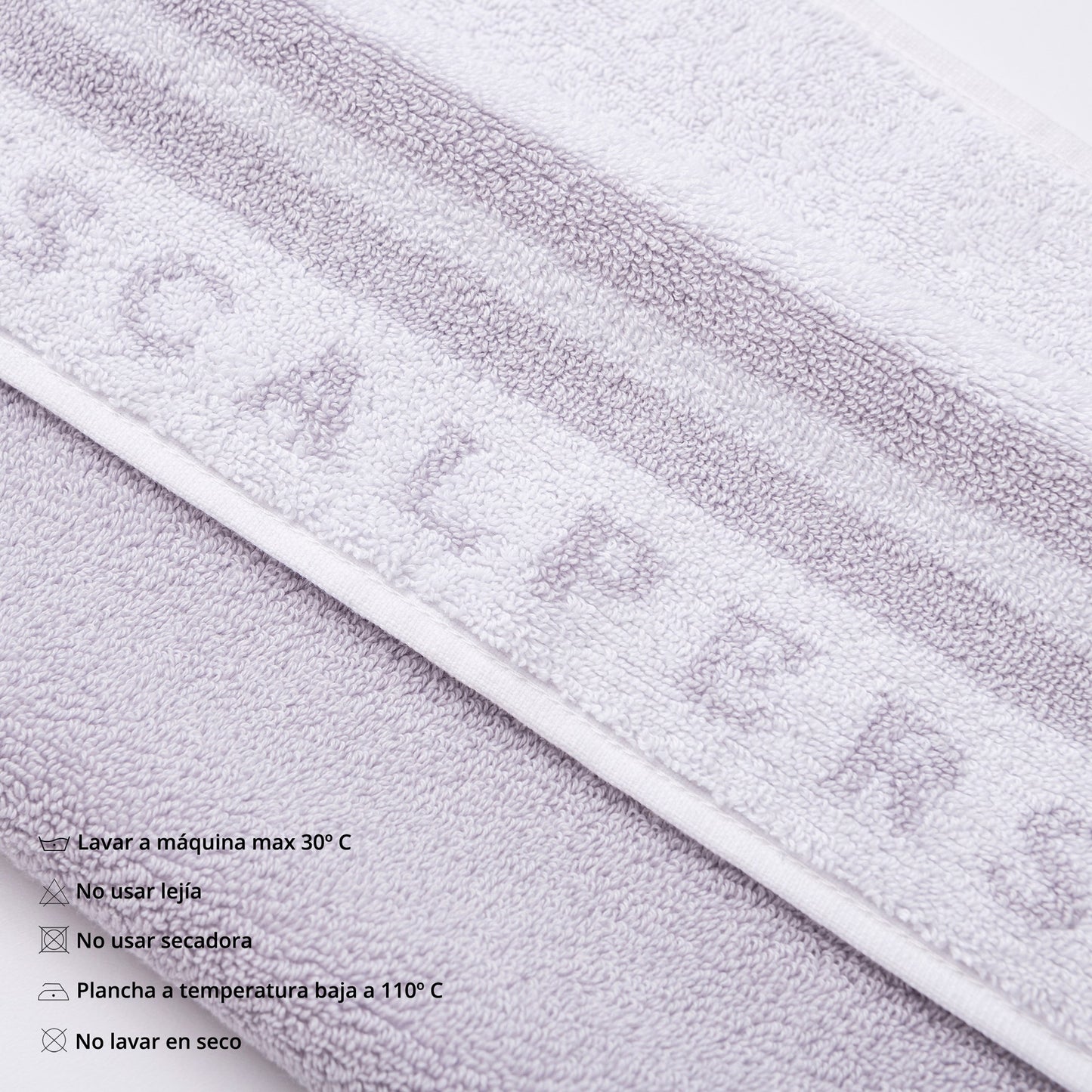 Alfombrilla De Baño 50x80cm En Algodón Blanco Con Rayas Scalpers Home