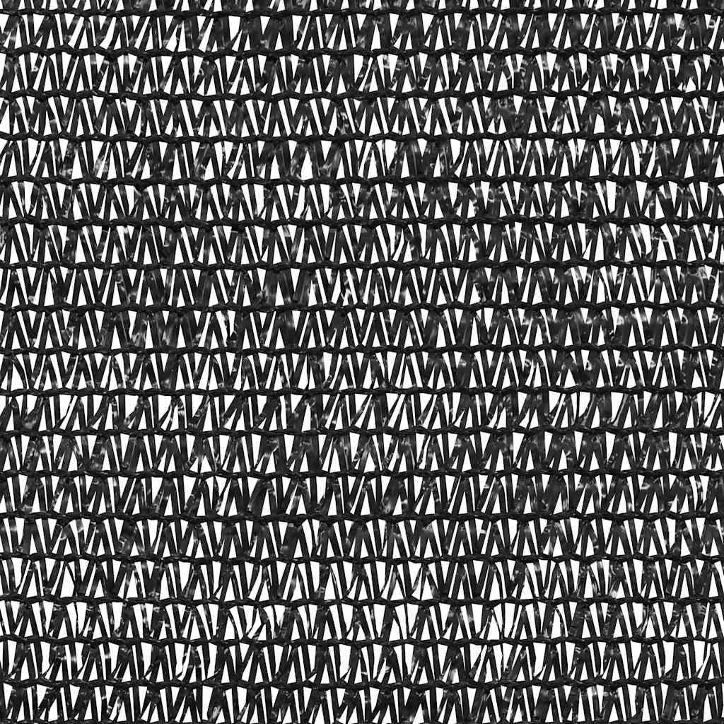 Vidaxl Red De Privacidad Hdpe Negro 1x10 M 75 G/m²_4