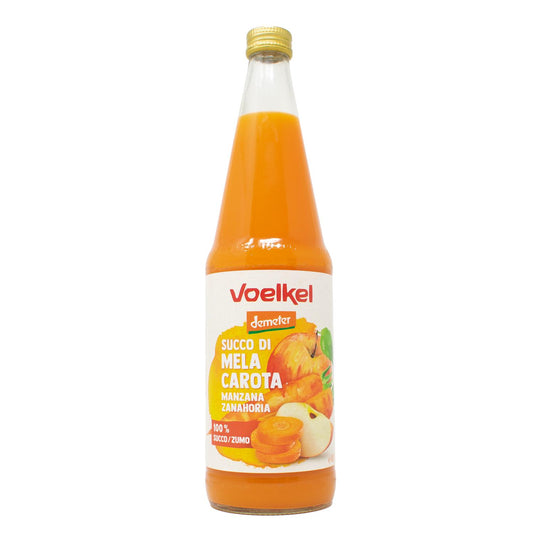Sumo de Maçã e Cenoura Demeter BIO Voelkel 700 ml